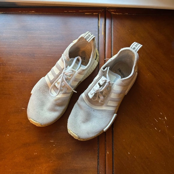 Adidas 2017 NMD_R1 Primeknit 'Japan Triple White' ultraboost sneakers - Picture 6 of 10